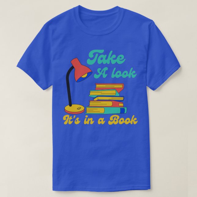 Ta en titt på det i bok 2 t shirt (Design framsida)