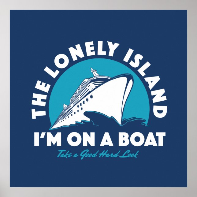 Ta en titt på Lonely Island Poster (Framsidan)