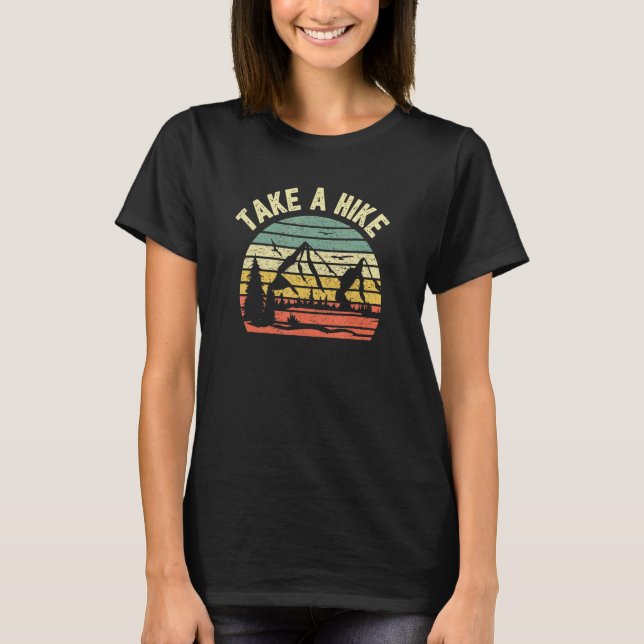 Ta en upprullningsljus utomhus, campingtyp H T Shirt (Framsida)