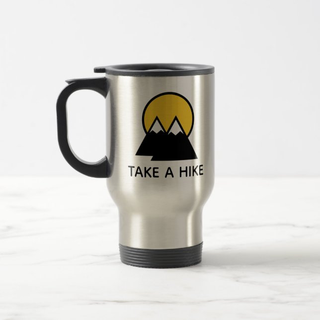 Ta en vandring äventyrs-mugg resemugg (Vänster)