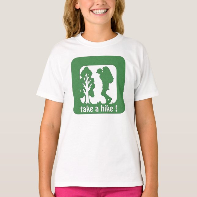 ta en vandring det friasäkerhetstshirtsna tee (Framsida)