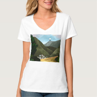 Ta en vandring. Kvinna V-nacke Tee