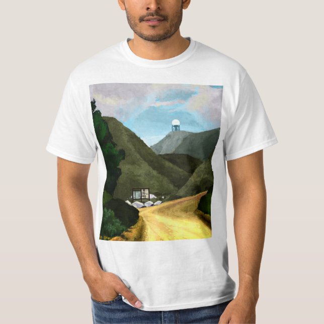 Ta en vandring. Manar värderar Tee Shirt (Framsida)