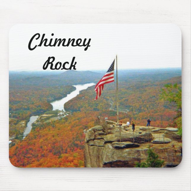 Ta en vandring upp till Chimney Rock Musmatta (Framsidan)