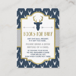Ta ett Bok-kort, Woodland Hjort, babyskor Tilläggskort