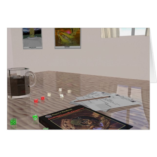 Ta ett brott hälsningskort (Framsidan Horizontal)