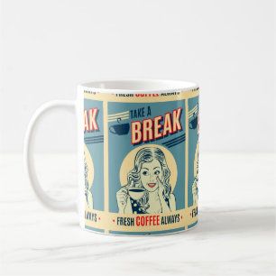 Ta ett brott kaffemugg