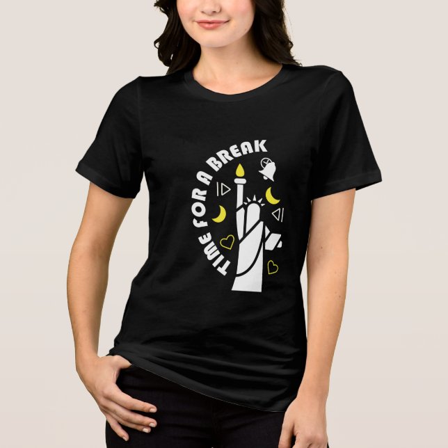 Ta ett brott t shirt (Framsida)