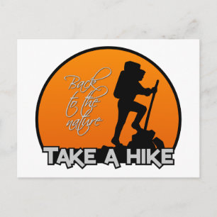 Ta ett Hike-vykort, anpassade Vykort