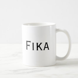 Ta ett ögonblick för Fika Coffee Break Mugg