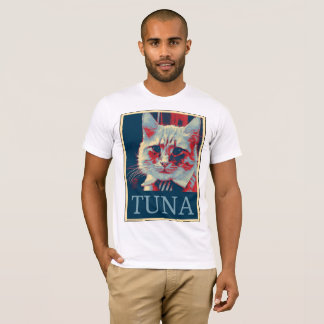 Ta ett stativ… för tonfisk? Ja kan vi! Tee Shirt