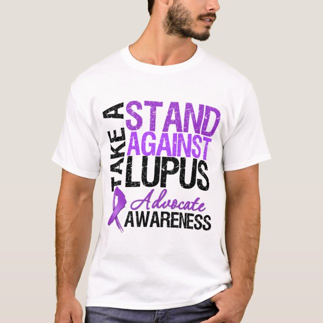 Ta ett stativ mot Lupus T Shirt (Framsida)