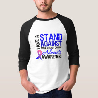Ta ett stativ mot Male bröstcancer T Shirt