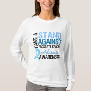 Ta ett stativ mot prostatacancer tee shirt