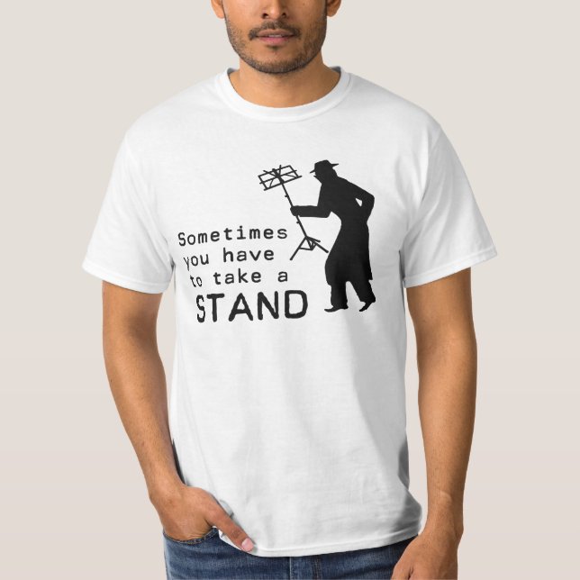 Ta ett stativ t shirt (Framsida)