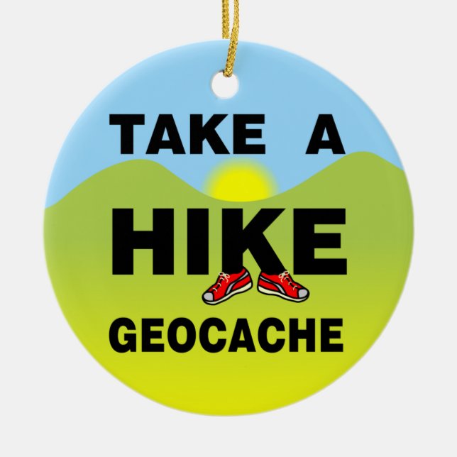 Ta ett stort liggande julgransprydnad keramik (Framsidan)