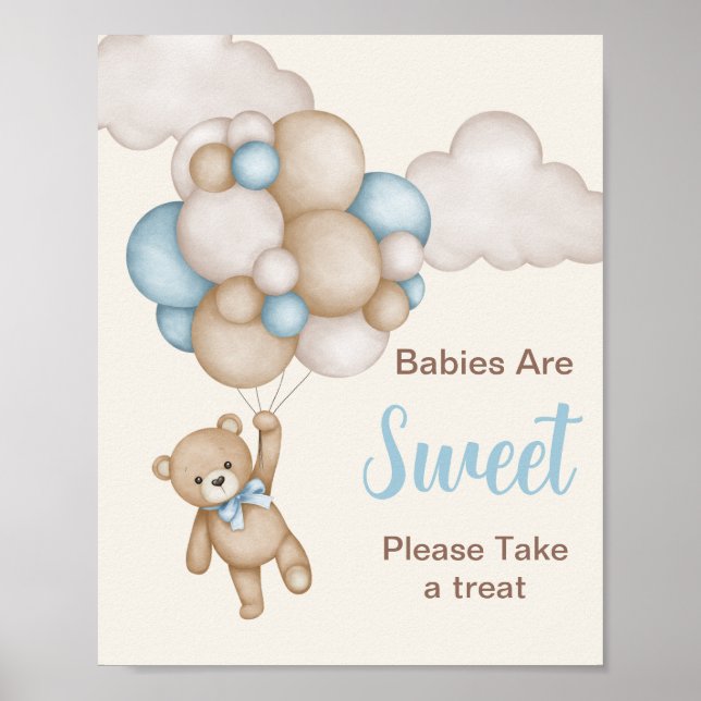 Ta ett tecken på Nalle Poster (Framsidan)