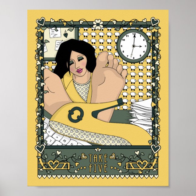 Ta fem_C_8x10-Poster Poster (Framsidan)