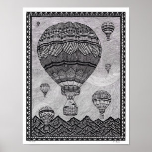 Ta flyg poster