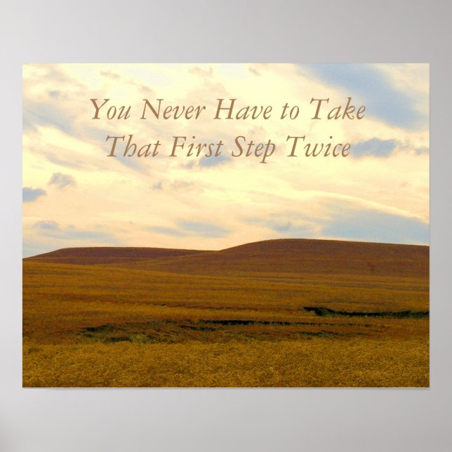 Ta första steget i återställningen Poster (Framsidan)