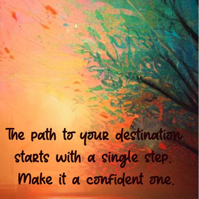 Ta första steget Poster Pappert (projektionsyta) (Skapare uppladdad)