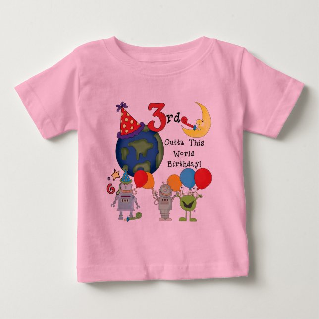 Ta fram den tredje världsdagen på T-shirts och pre (Framsida)