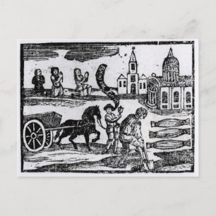Ta fram din död, den Underbara pesten från 1665 Vykort