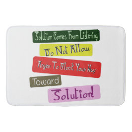 Ta fram en lösning för relationen mellan förlorad  badrumsmatta