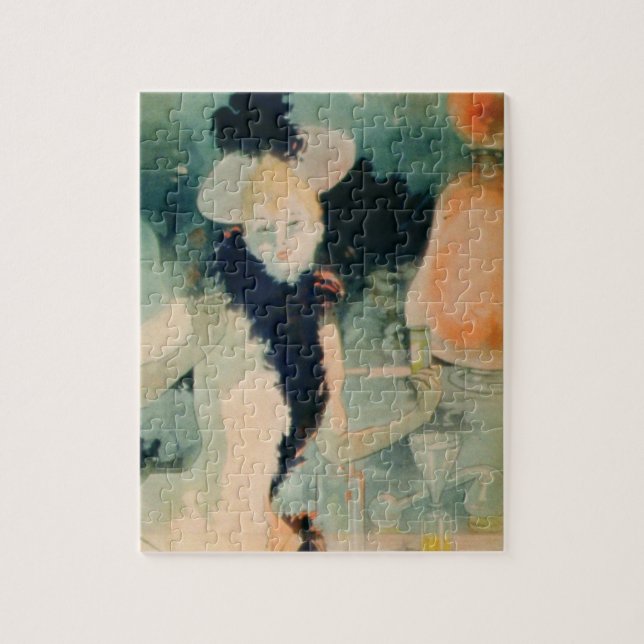 Ta Geraudel pastillar, "om du hostar, (färgli Pussel (Vertikal)