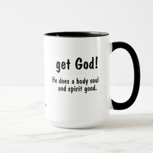 Ta Gud! Han gör en bra. gotGod316.com Mugg