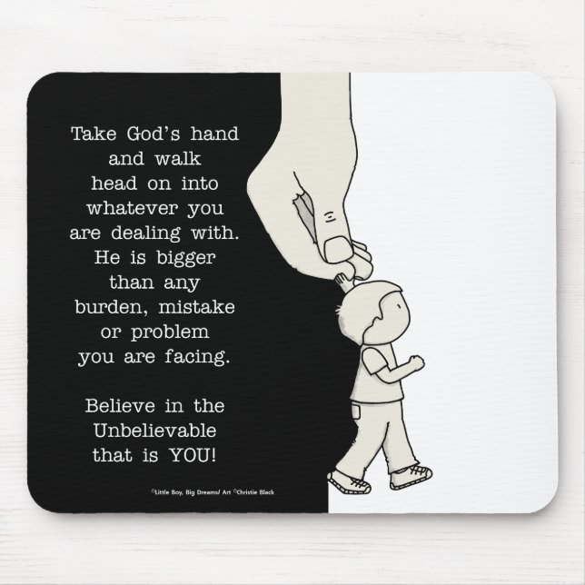 Ta Guds hand Musmatta (Framsidan)