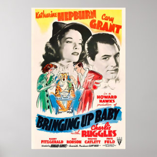 Ta hand om barnet 1938 POSTER UTSKRIFT A5-A1 Grant