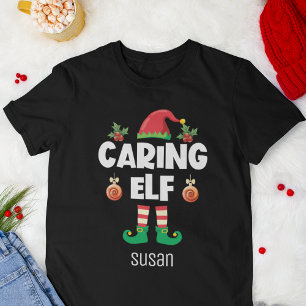 Ta hand om den egna julfamiljen i namn t shirt