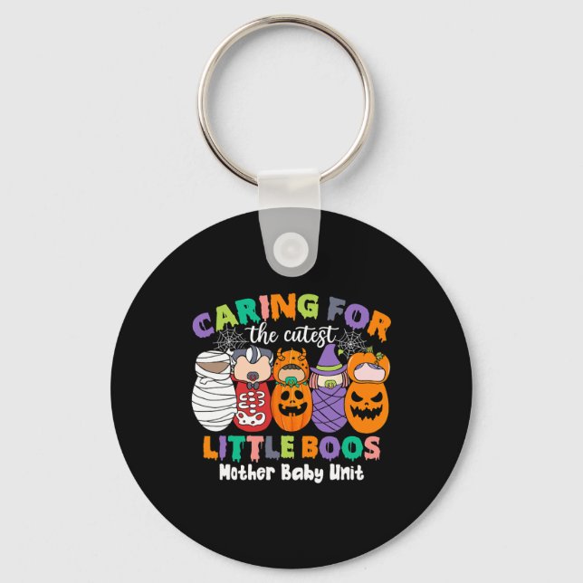 Ta hand om den kutaste lilla Boos Mor Ba Nyckelring (Framsida)