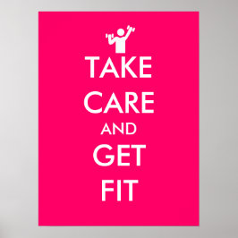 Ta hand om dig och gör det enkelt poster