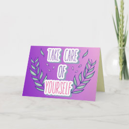 Ta hand om dig själv kort