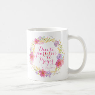 Ta hand om dig själv till bön kaffemugg