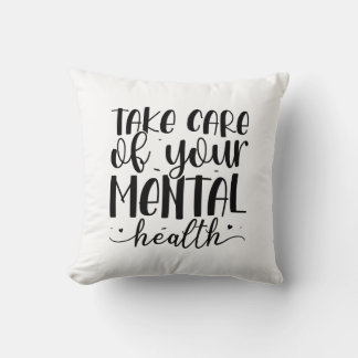 Ta hand om din psykiska hälsa kudde