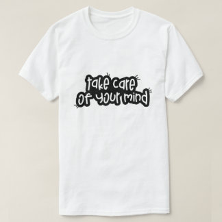 Ta Hand Om Din Sinnesstämning – Mental Hälsa Typog T Shirt