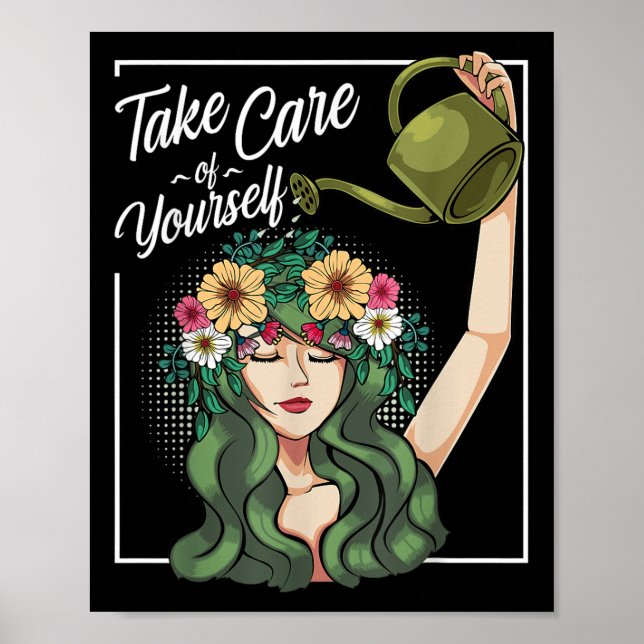 Ta hand om din självständiga kropp i kärlek poster (Framsidan)