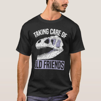 Ta hand om gamla vänner Museum Whisperer T Shirt