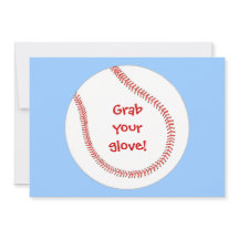 Ta hand om handsken, baseballinbjudan