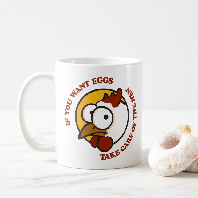 Ta hand om hönan 1 kaffemugg (Med munk)