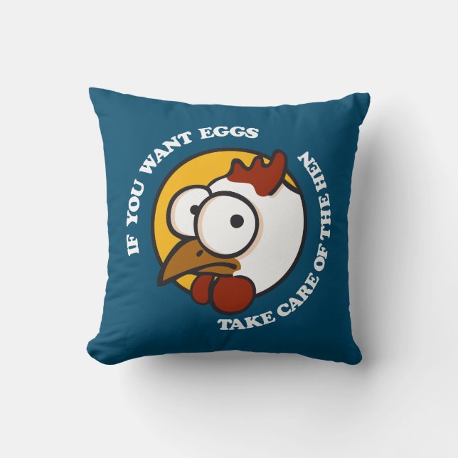 Ta hand om hönan 1 kudde (Framsida)