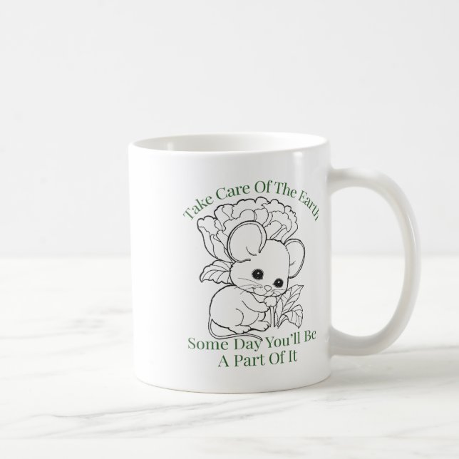 Ta hand om jorden en dag. kaffemugg (Höger)
