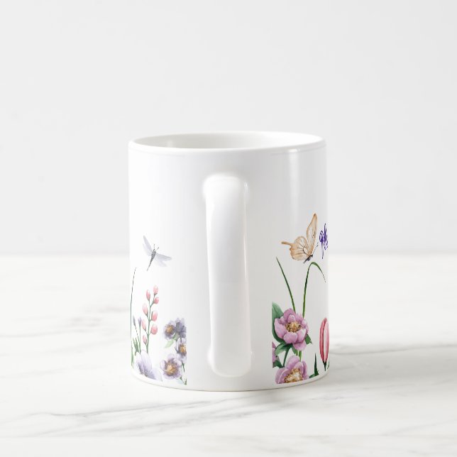 Ta hand om mig, min inre tillväxt kaffemugg (Handtag)