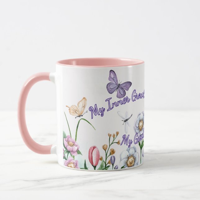 Ta hand om mig, min inre tillväxt mugg (Vänster)