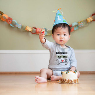 Ta hand om precis som pappa Baby Bodykostym T Shirt