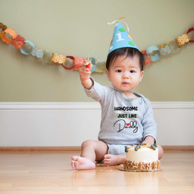 Ta hand om precis som pappa Baby Bodykostym T Shirt (Skapare uppladdad)