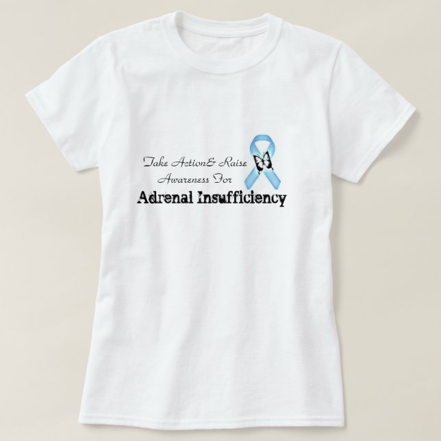 Ta handlingen Adrenal brist skjorta T Shirt (Design framsida)